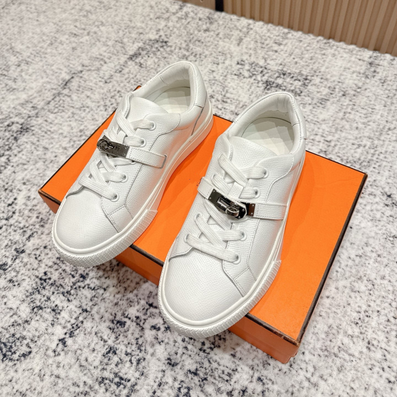 Unisex casual sportske tenisice – kožni gornji dio od teleće kože, PU/TPU đon, okrugla nosnica, ravni potplat, vezanje sprijeda