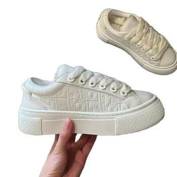 Unisex tenisice B33 jacquard, gornji dio od ovčje kože, unutarnja strana od prirodne kože, gumeni potplat