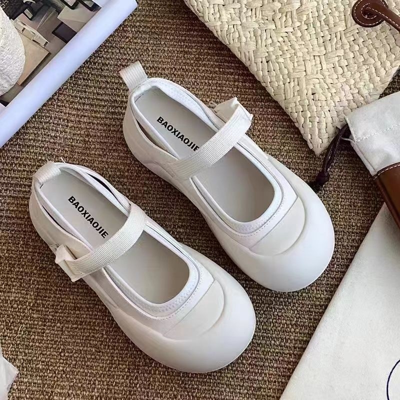 Mary Jane ženske tenisice – debela potplat, zaobljena prst, gornji dio od mikrovlakana, gumena potplat, protuklizne