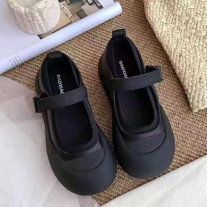 Mary Jane ženske tenisice – debela potplat, zaobljena prst, gornji dio od mikrovlakana, gumena potplat, protuklizne