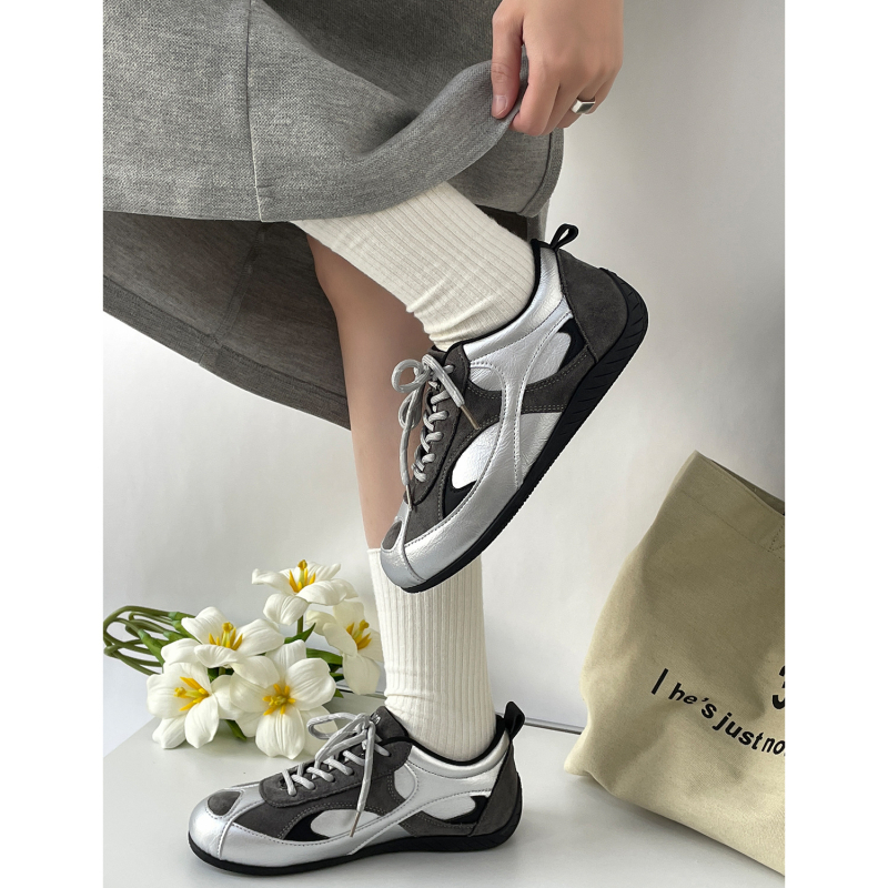 Ženske casual tenisice, okrugla špička, gornji dio PU i imitirana koža, niski pet 1-3 cm, potplat PVC