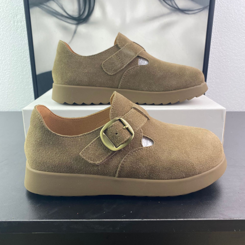 Ženske tenisice od prave kože s debelim potplatom, Velcro kopča, lagane i prozračne, gumeni đon