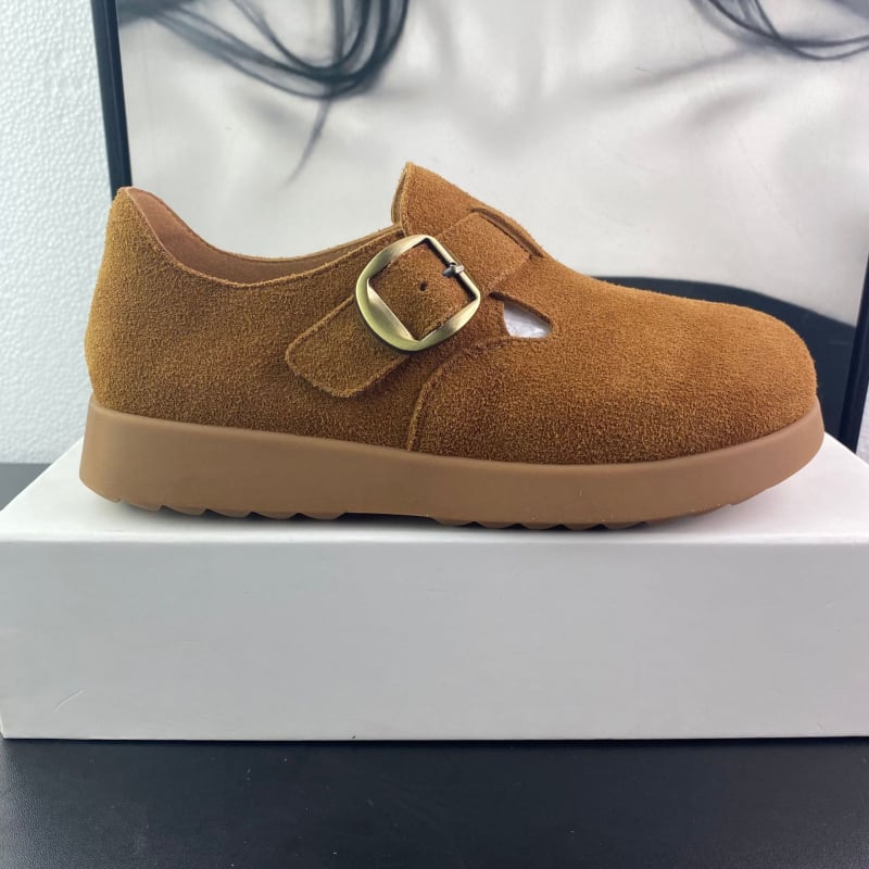 Ženske tenisice od prave kože s debelim potplatom, Velcro kopča, lagane i prozračne, gumeni đon