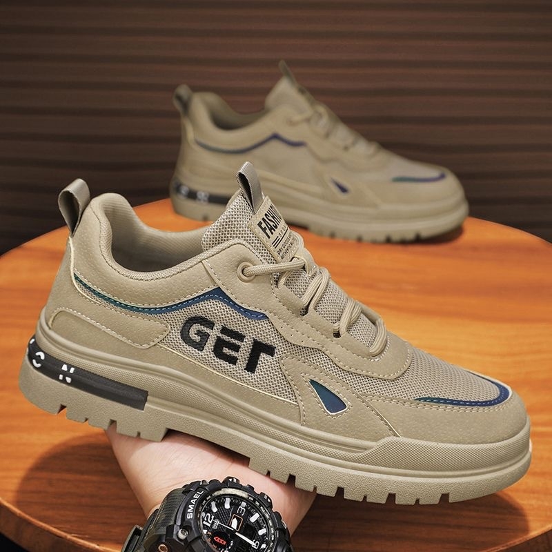 Muške tenisice s gornjim dijelom od sinteticke kože, gumom potplatom, vezanje, okrugli vrh, EVA ulošak