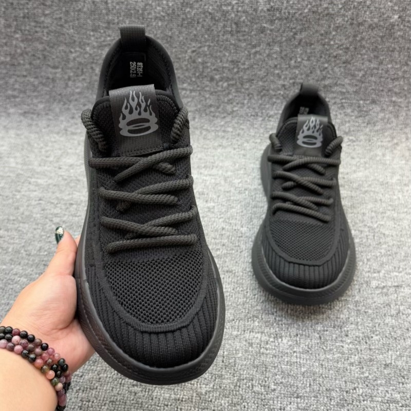 Unisex prozračne casual tenisice s gornjim dijelom od tkanine i umjetne kože, ultralako, đon od gume 3-5 cm, vezanje šnure, nizak profil