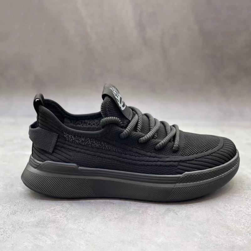 Unisex prozračne casual tenisice s gornjim dijelom od tkanine i umjetne kože, ultralako, đon od gume 3-5 cm, vezanje šnure, nizak profil