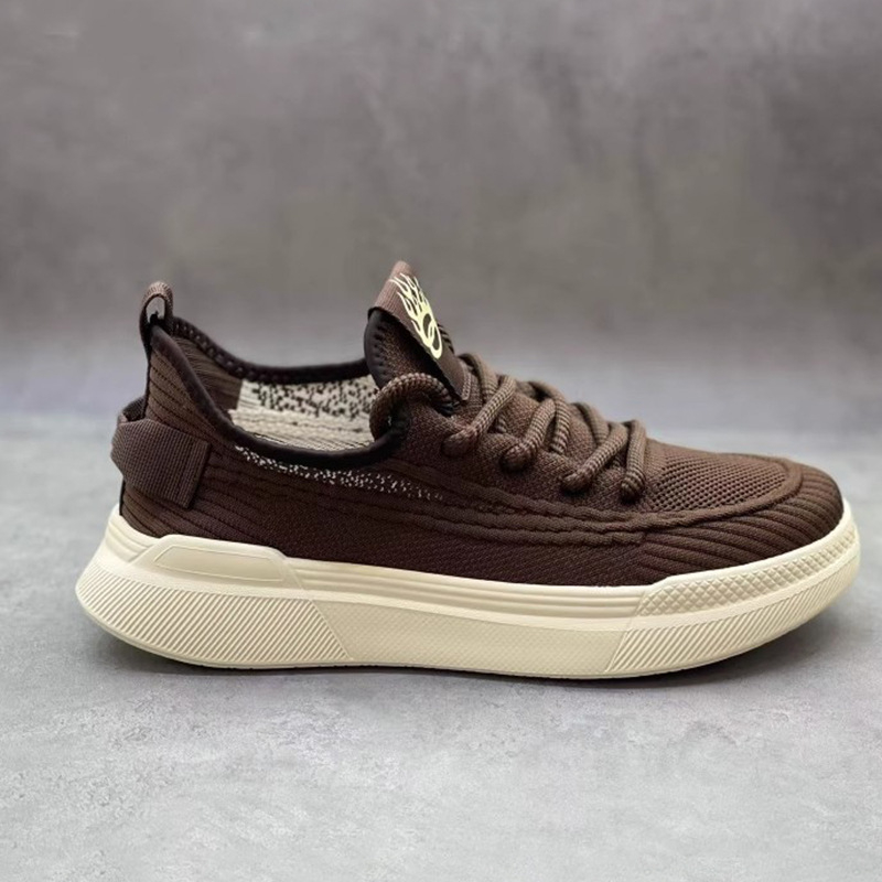 Unisex prozračne casual tenisice s gornjim dijelom od tkanine i umjetne kože, ultralako, đon od gume 3-5 cm, vezanje šnure, nizak profil