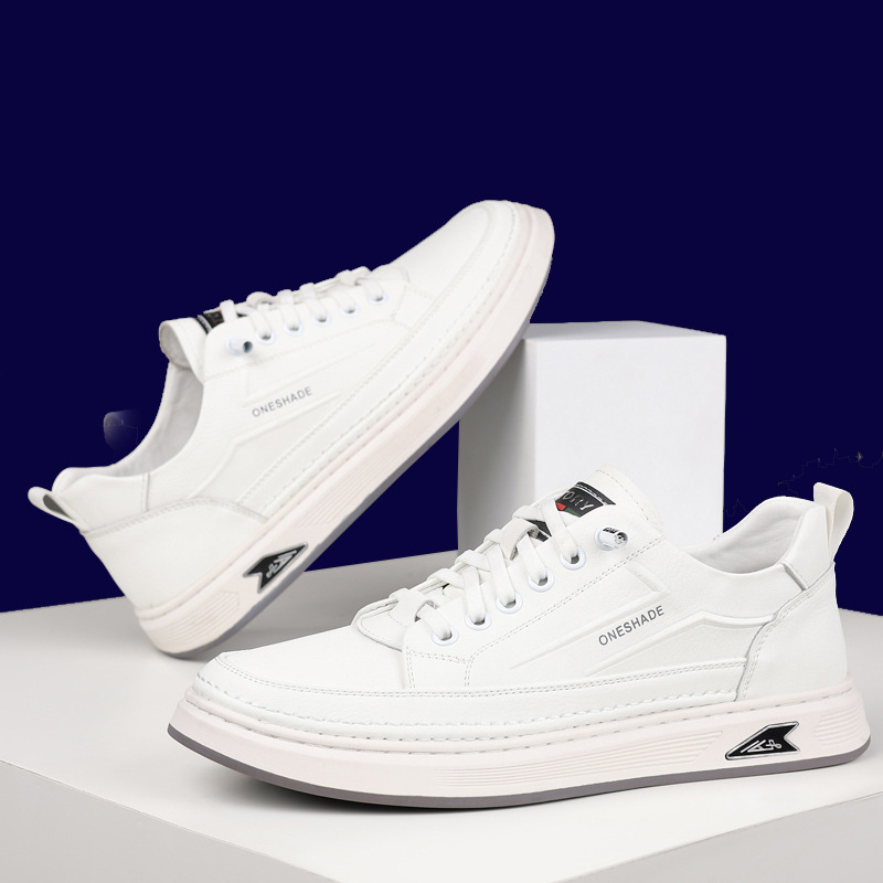 Fűző nélküli sport- és üzleti casual tornacipő, kerek orr, Super Fiber felsőrész, gumírozott talp