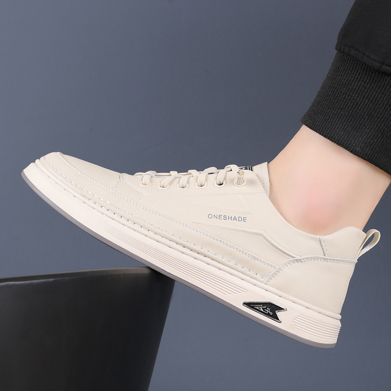 Fűző nélküli sport- és üzleti casual tornacipő, kerek orr, Super Fiber felsőrész, gumírozott talp