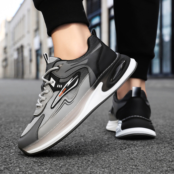 Muške tenisice s mrežastim gornjim dijelom – prozračne, lagane, PU gornji dio, gumeni đon, EVA uložak, slip-on