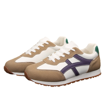 Ženske tenisice s vezicama, PU gornji dio, mrežasta unutrašnjost, gumeni potplat, zaobljena nosnica