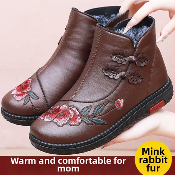 Zimske ženske pamučne tenisice, s visokim gornjim dijelom, elastični slip-on, sintetička koža gornji dio, gumeni potplat