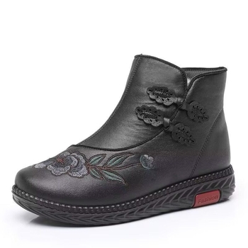 Zimske ženske pamučne tenisice, s visokim gornjim dijelom, elastični slip-on, sintetička koža gornji dio, gumeni potplat