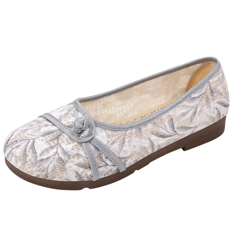 Pantofi dama din plasă respirabilă, vârf ascuțit, talpă TPR, toc plat, slip-on