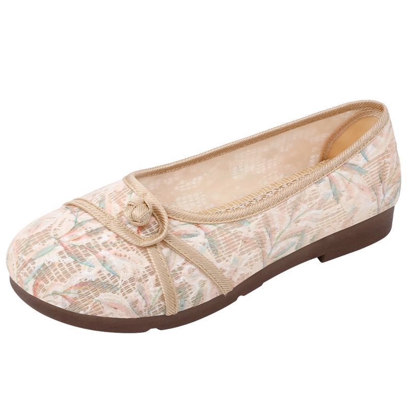 Pantofi dama din plasă respirabilă, vârf ascuțit, talpă TPR, toc plat, slip-on