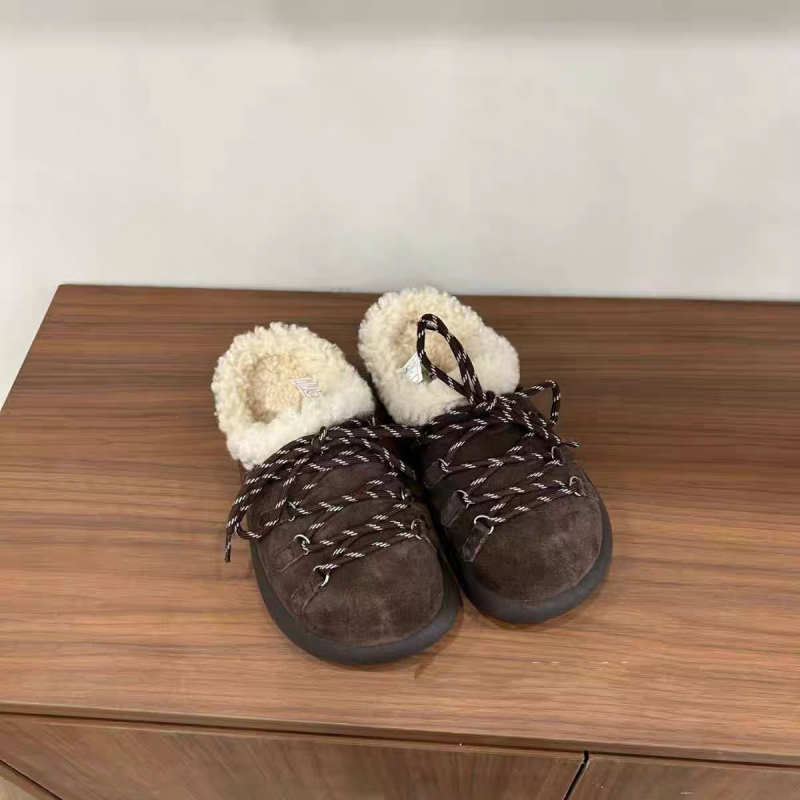 Papuče u Birkenstock stilu s flekso podstavom, ravnim potplatom, gornji dio od mikrovlaknast koža i pamučna podstava