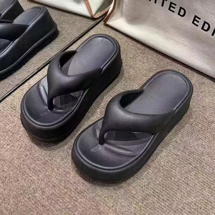 Ženske EVA japanke s platformom od 4 cm, protuklizne, oblik prsta: Herringbone, casual stil, kod proizvoda 2310