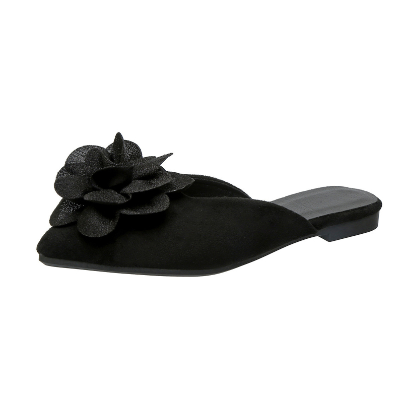 Baotou papuče s leopard uzorkom, gornji PU, unutarnji PU, gumena podplat, slip-on, ravna potplata, debljina 0–3 cm, Ljeto 2025