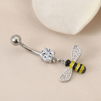 Bakreni pupčani prsten, unisex, dizajn životinja/zodijak, elektroplatiranje