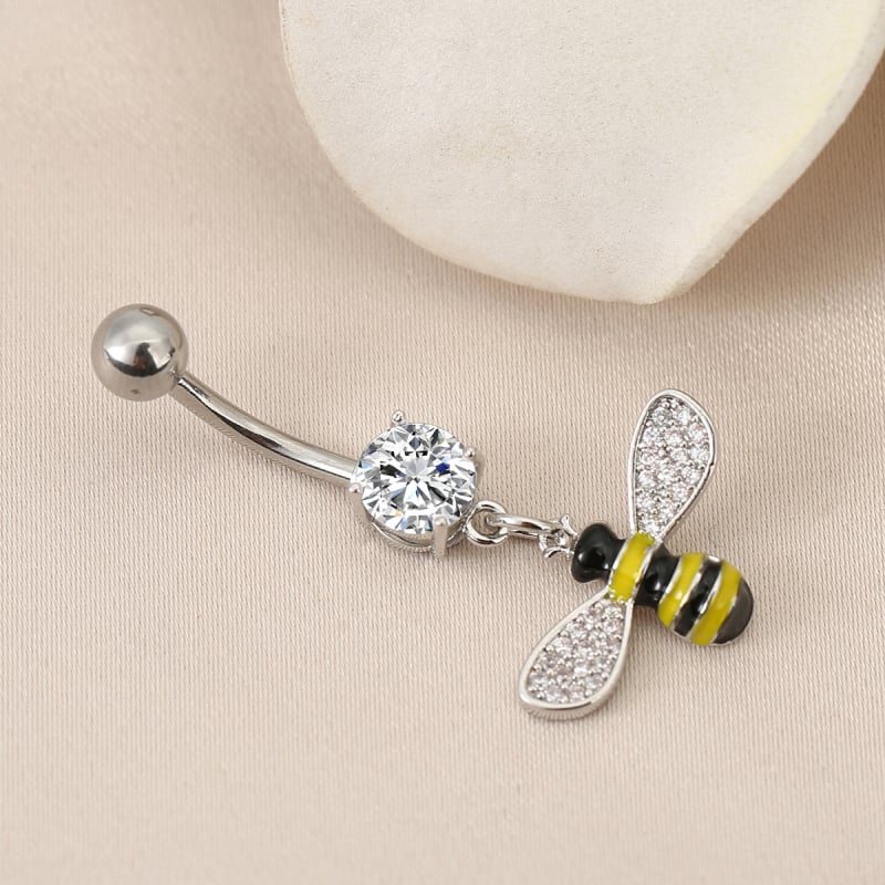 Bakreni pupčani prsten, unisex, dizajn životinja/zodijak, elektroplatiranje