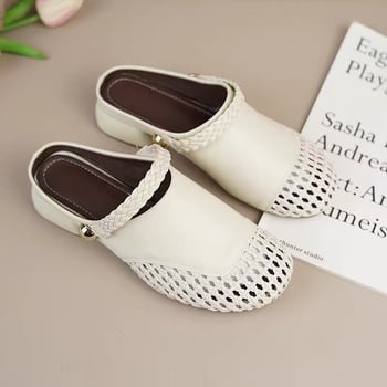 Ženske zatvorene papuče za plažu, plišasti gornji dio, gumena potplata, debljina potplata 0–3 cm, potplata injekcijski oblikovana, slip-on