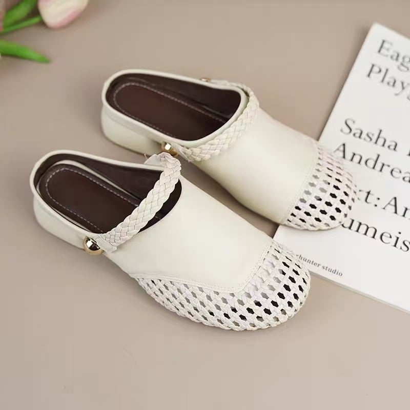 Ženske zatvorene papuče za plažu, plišasti gornji dio, gumena potplata, debljina potplata 0–3 cm, potplata injekcijski oblikovana, slip-on
