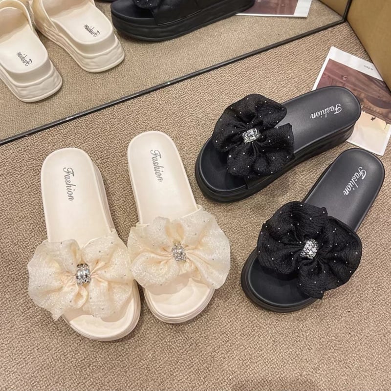 Sieviešu sandales ar vienu siksnu un platformu, PVC augšdaļa un PVC zole, apaļš purns, bez oderes, vasara 2024