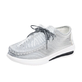 Női casual sportcipő alacsony bokával, lapos talpú, egyszínű, alkalmas túrázásra, tavasz 2025