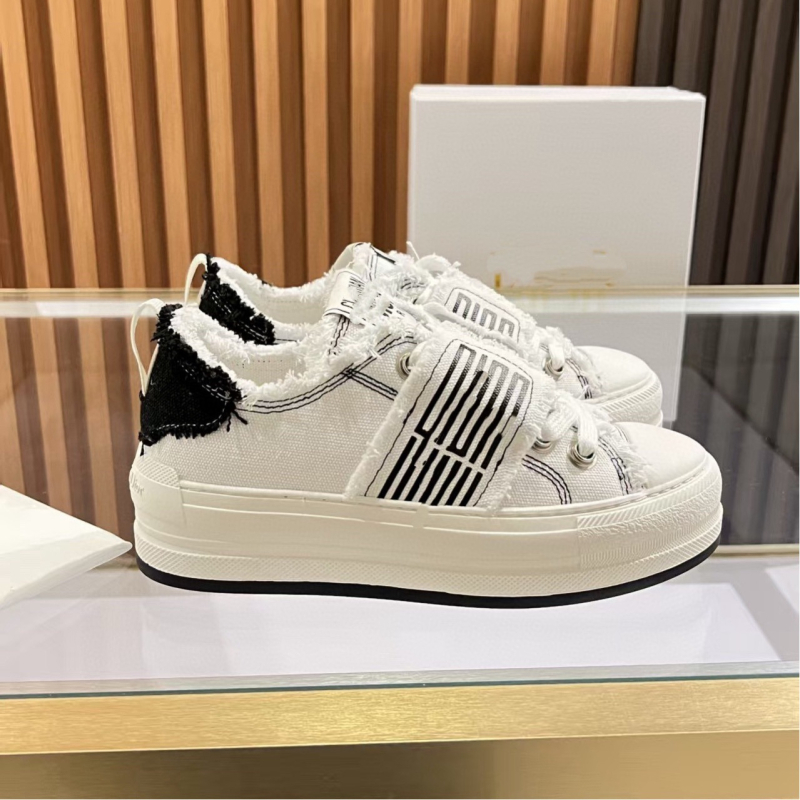 Női vászon platform cipő (kerek orr, vászon felsőrész, középmagas szár, PU talp, 3–5 cm sarok)