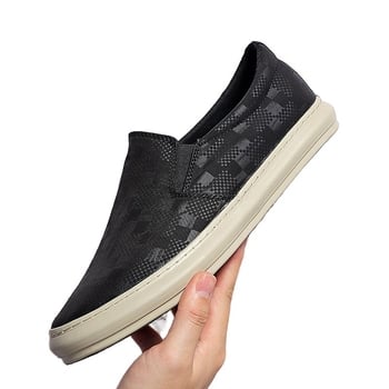 Kanvas Slip-On Tenisice, Unisex, Vulkanizirana Gumena Potplat, Latex Uložak, Okrugli Vrh
