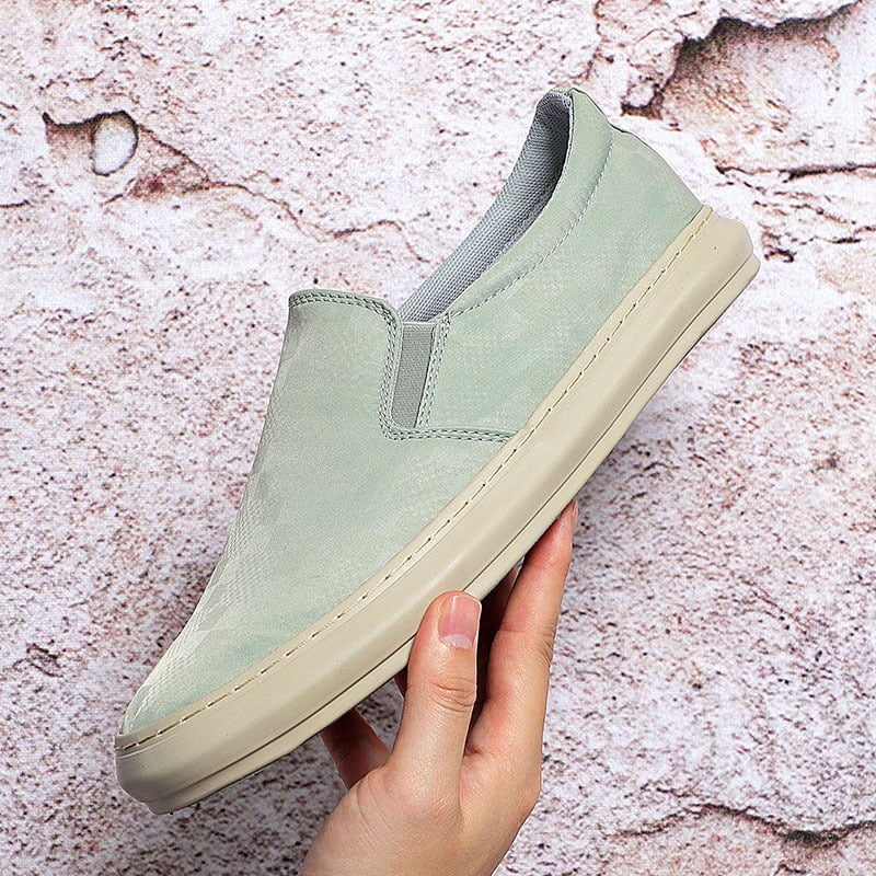 Kanvas Slip-On Tenisice, Unisex, Vulkanizirana Gumena Potplat, Latex Uložak, Okrugli Vrh