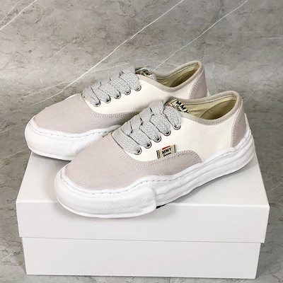 Unisex platnene tenisice s debelom gumene sole, niski vrh, vezivanje s prednje strane, ležerni stil, za jesen