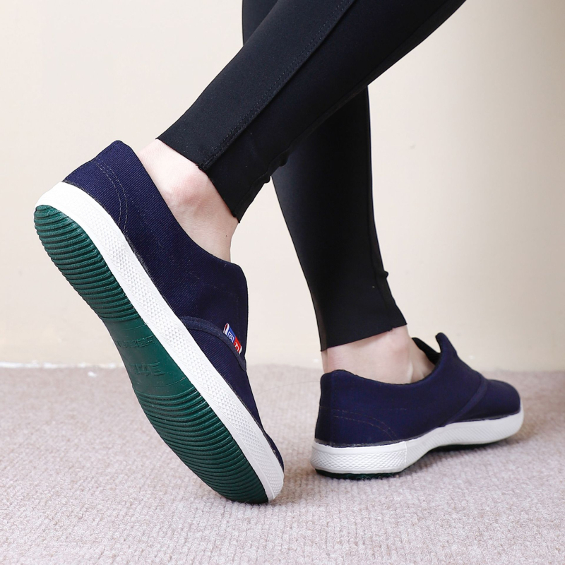 Canvas Slip-On tenisice, unisex, prozračne, vulkanizirana gumena potplat