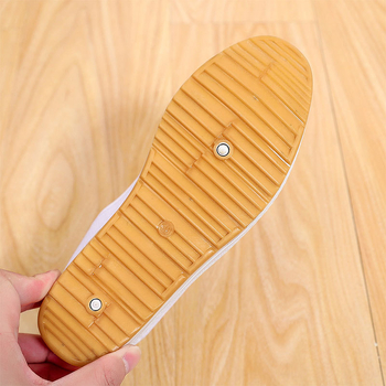Ženske nurse shoes s debelim potplatom za povećanje visine, gornji dio od pamukastog platna, klinasti pet 3–5 cm, okrugli vrh, tekstilna uložak, uredska obuća