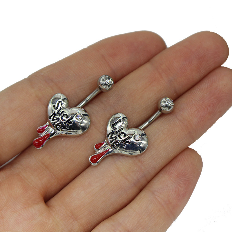 Geometrijski pupkov prsten od cinkove legure, unisex, alternativni stil, mogućnost prilagodbe obrade