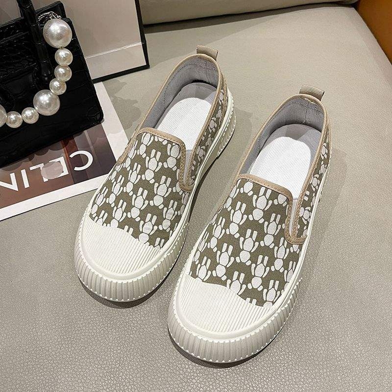 Platnene slip-on tenisice, minimalistički dizajn (Gornji dio: platna; Uložak EVA; Potplat: guma)