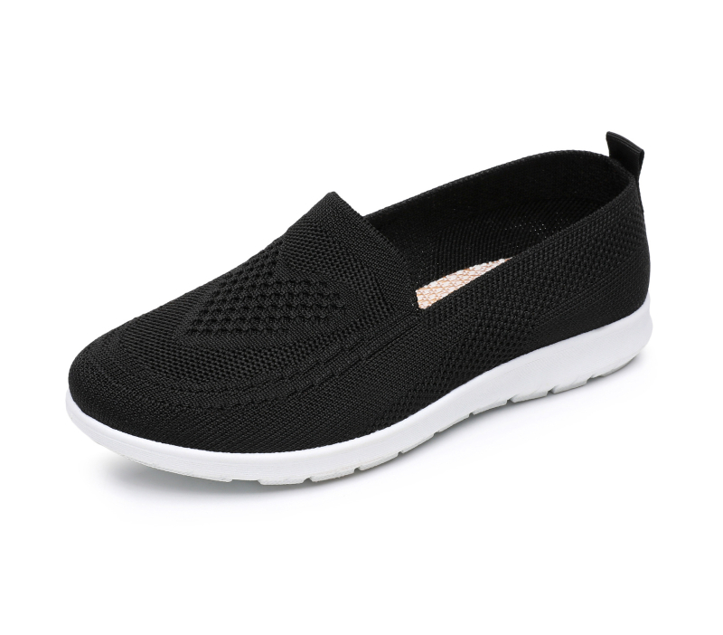 Ženske prozračne mrežaste slip-on tenisice, lagane za svakodnevno nošenje, okrugli vrh, plastični đon