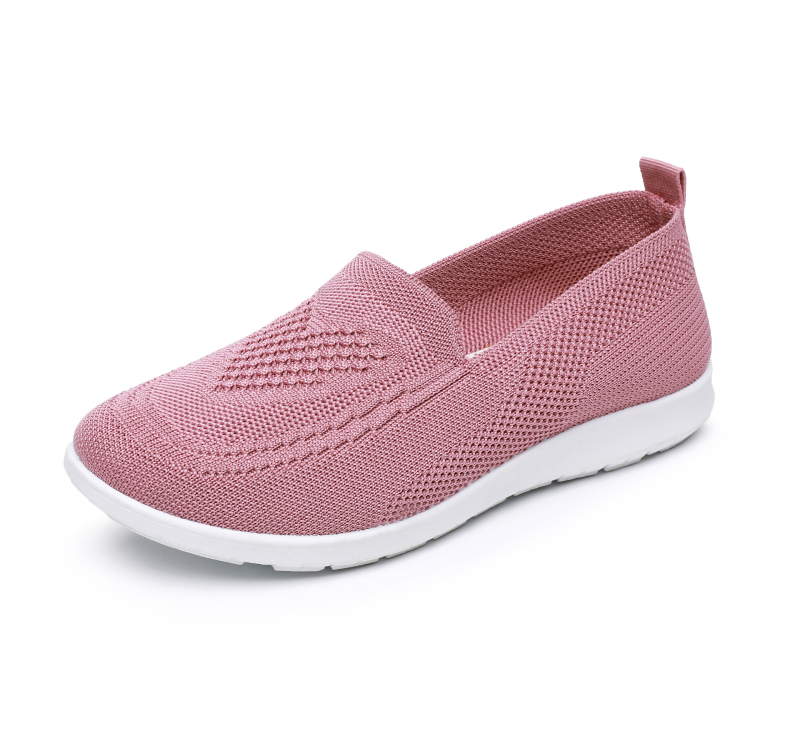 Ženske prozračne mrežaste slip-on tenisice, lagane za svakodnevno nošenje, okrugli vrh, plastični đon