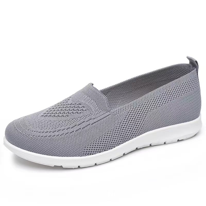 Ženske prozračne mrežaste slip-on tenisice, lagane za svakodnevno nošenje, okrugli vrh, plastični đon