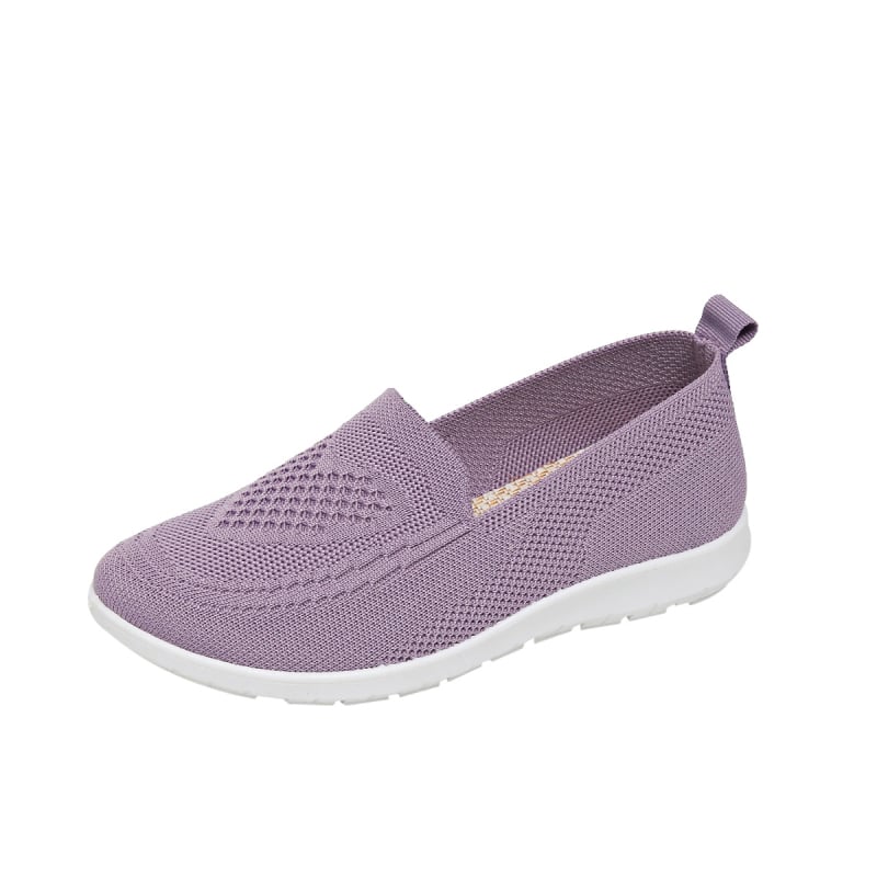 Ženske prozračne mrežaste slip-on tenisice, lagane za svakodnevno nošenje, okrugli vrh, plastični đon