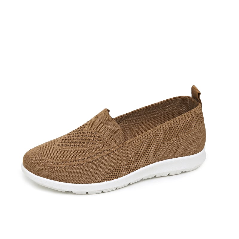 Ženske prozračne mrežaste slip-on tenisice, lagane za svakodnevno nošenje, okrugli vrh, plastični đon