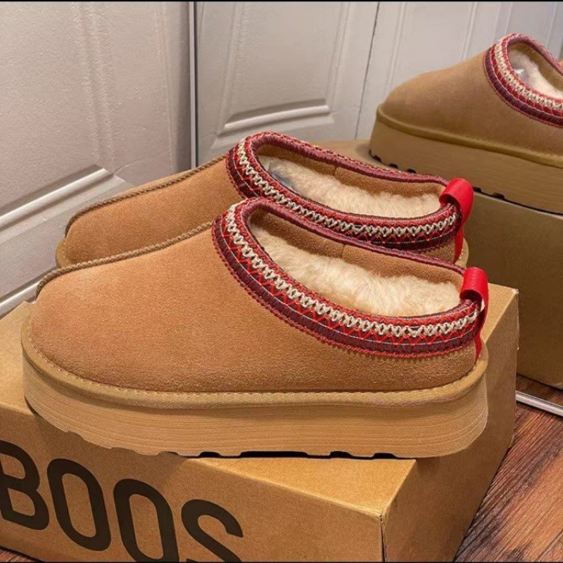 Ženske zimske čizme za snijeg, slip-on, gornji dio od velura, unutarnja podstava od flisa, PU uložak, gumeni potplat, srednja visina čizme