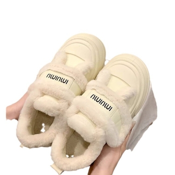 Sniega zābaki ar Velcro aizdari – mākslīgas pūka iekšpuse, PU augšdaļa, zems potītes augstums, gumijas zole