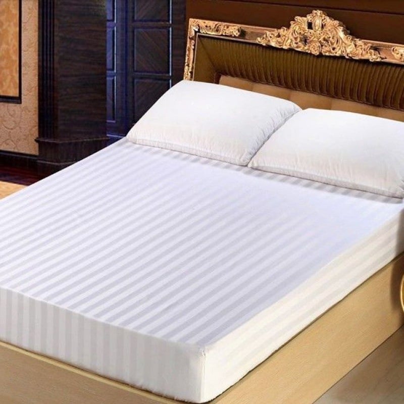 Покривка за завивка с ивици, Twill плат, тай дай принт, полиестер, хотелски стил