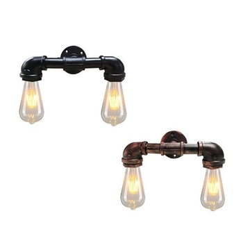 Pramoninė geležinė sieninė lempa – LED, vidiniam naudojimui, 220V, sieninis montavimas