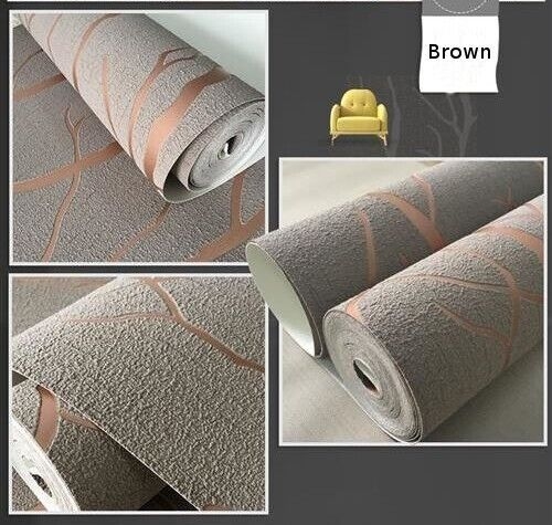 Тапети – трислоен нетъкан текстил, 3D орнамент, модерен минималистичен стил