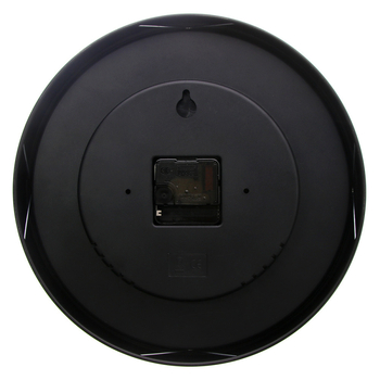 Ρολόι τοίχου με πολύγωνο σχήμα, μοντέρνος σχεδιασμός, αθόρυβος μηχανισμός Quartz, λειτουργεί με μπαταρία, πλαστικό περίβλημα και καντράν