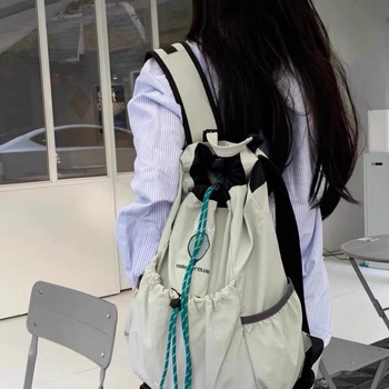 Korėjos stiliaus badmintonui ir tenisui kuprinė vyrams ir moterims — lengvas poliesterio audinys, tinkama važiavimui dviračiu, žygiams ir kelionėms