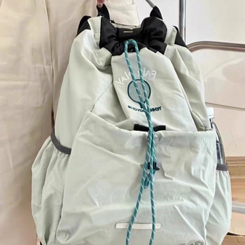 Korėjos stiliaus badmintonui ir tenisui kuprinė vyrams ir moterims — lengvas poliesterio audinys, tinkama važiavimui dviračiu, žygiams ir kelionėms