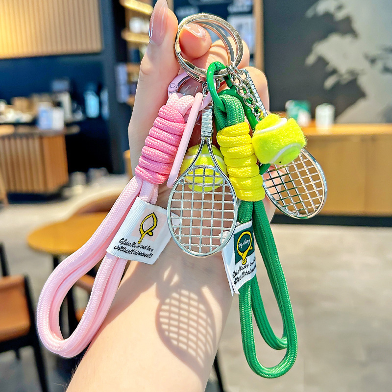 Kreativni privezak za ključeve tenis, elegantan teniski poklon, sportski suvenir, privjesak za ruksak, dekoracija u Instagram stilu, svestran